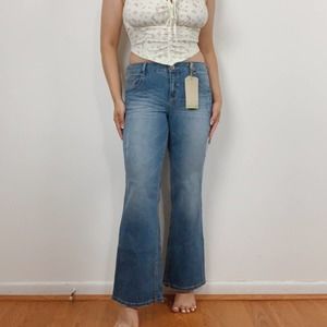 Vintage‎ Justice Dark Wash Low Rise Bootcut Jeans